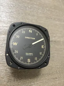 Kollsman Aircraft Direction Indicator XB780-0160-101 Aviation Gyro Instrument
